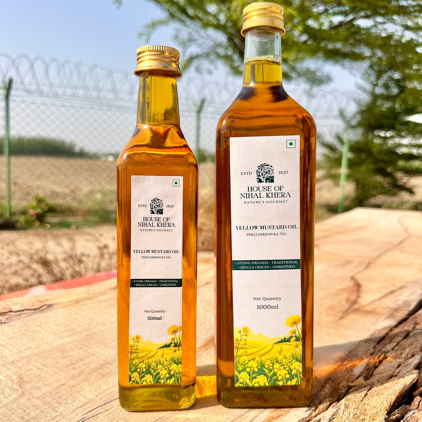 Yellow mustard oil