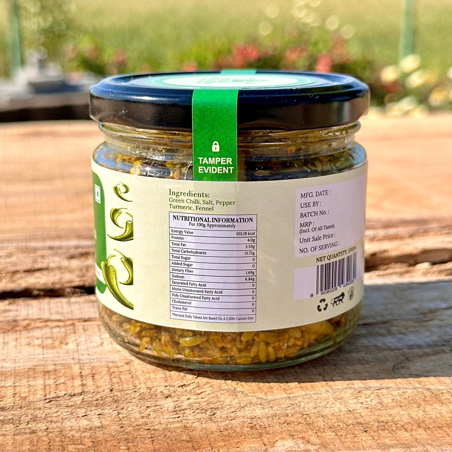Green Chilli Pickle