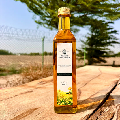 Yellow mustard oil