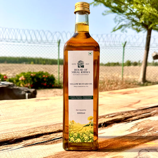 Yellow mustard oil